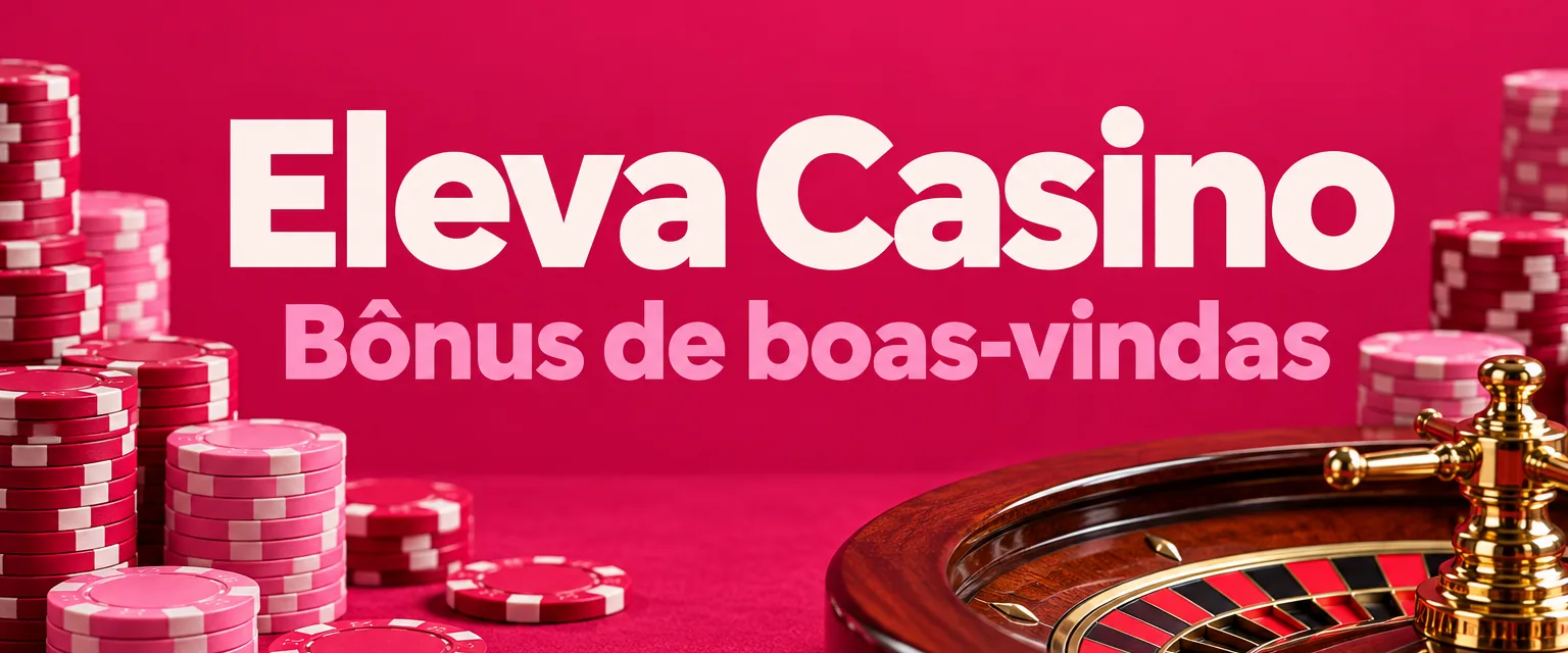 Banner do Eleva Casino com o avião do Aviator subindo e o bônus de 100% até R$ 1.000